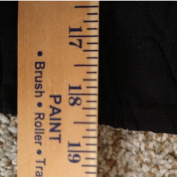 Urban Social Linen Blend Black Camisole Tank Top Size M – Square Neck - Picture 6 of 9